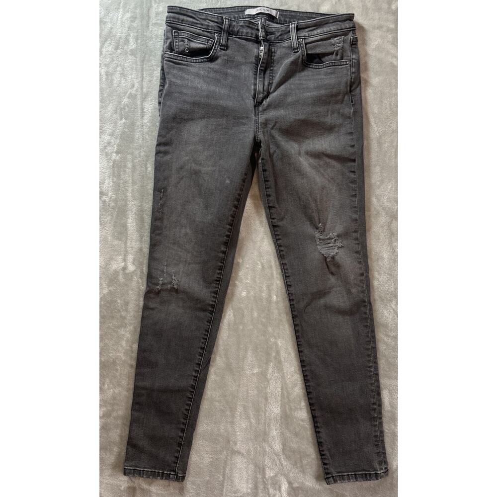 Joe's Jeans Womens 30 Gray Distressed Skinny Casual City Preppy Academia
